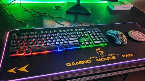 Pad Mouse Gaming Rgb S4000 80x30 Cm S-4000